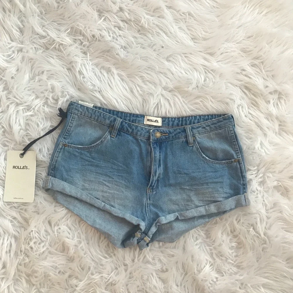 NWT • Rolla’s • Coasters Denim Cuffed Shorts 30